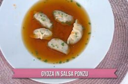 gyoza in salsa ponzu