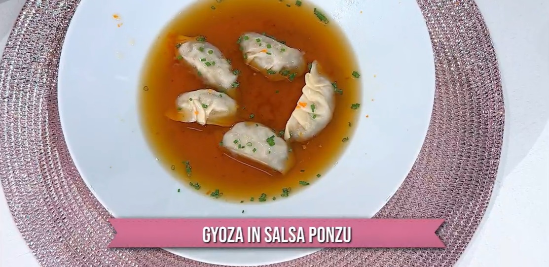gyoza in salsa ponzu