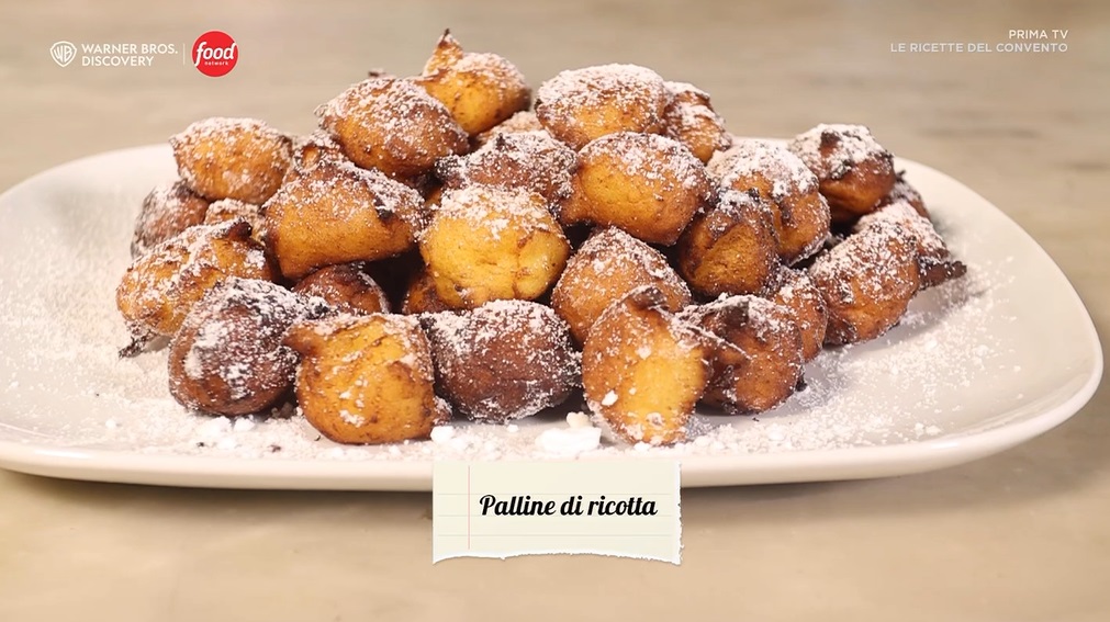 Le ricette del convento  Ricetta palline di ricotta