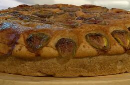 focaccia con i fichi