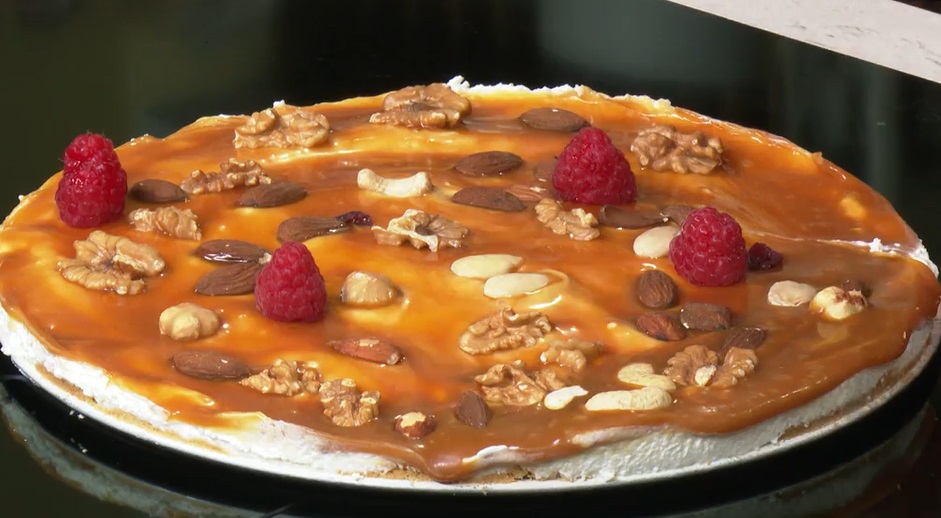 cheesecake al caramello salato