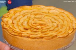 crostata crema e mele