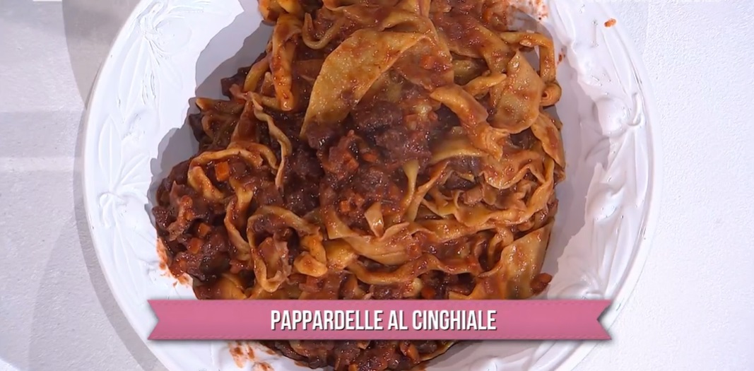 pappardelle al cinghiale di Federico Fusca