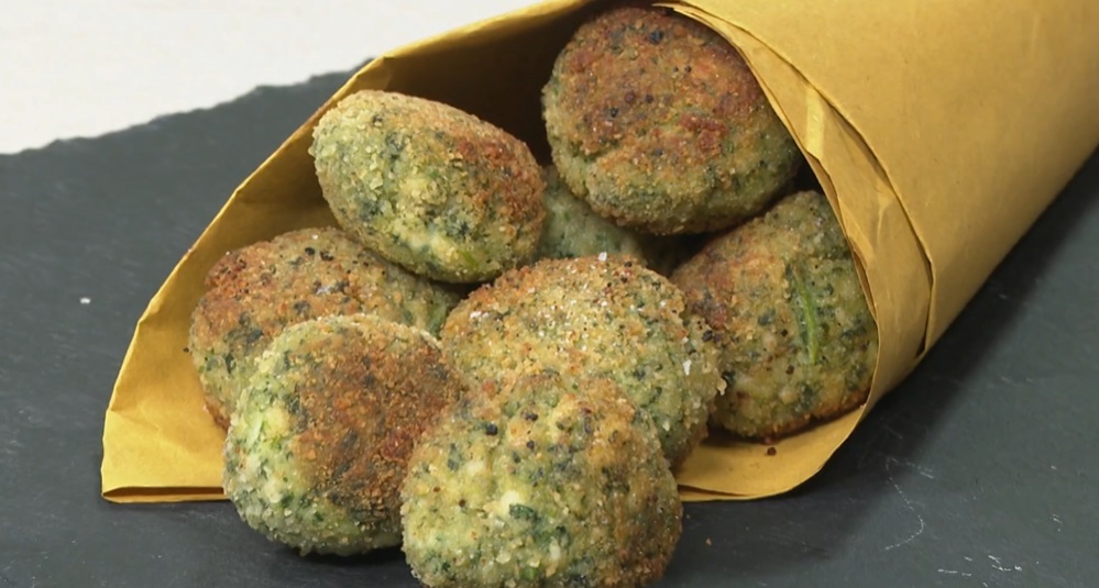 polpette di pollo agli spinaci