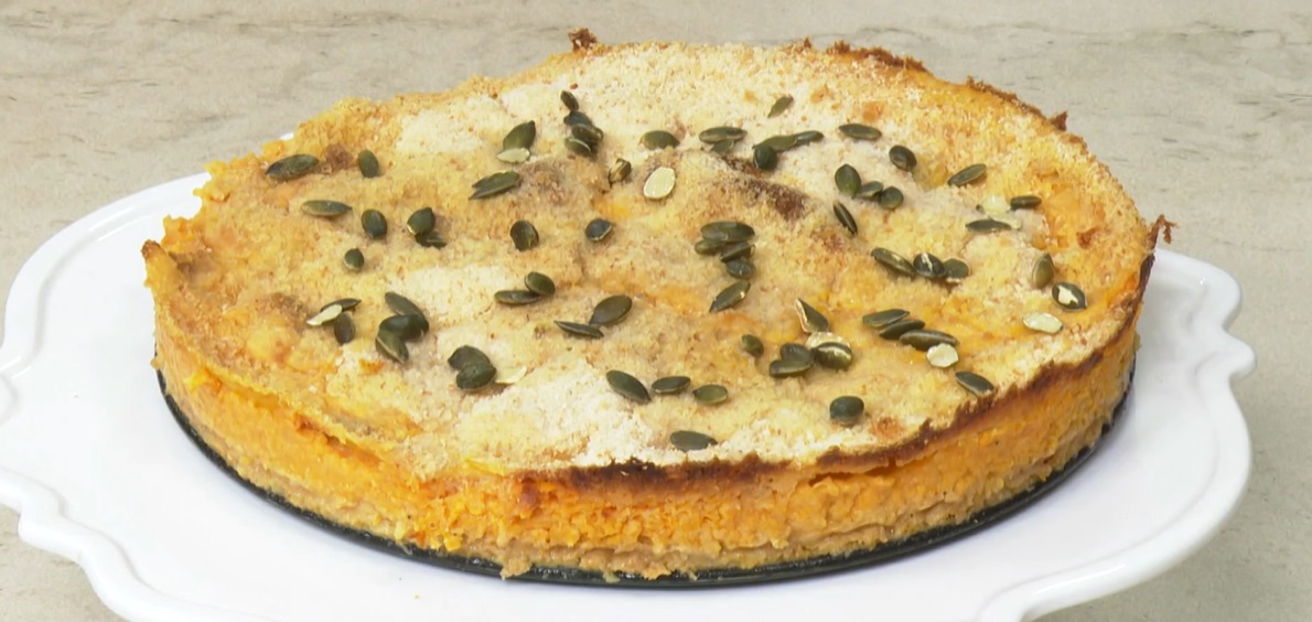 sformato di zucca patate e salsiccia