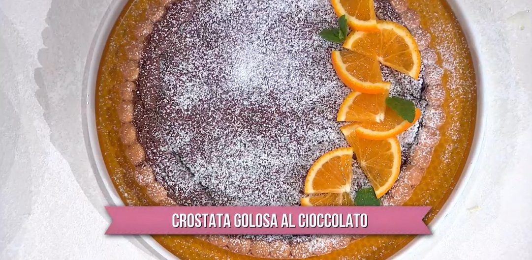 crostata golosa al cioccolato di Natalia Cattelani