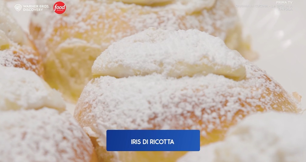 iris di ricotta a modo mio