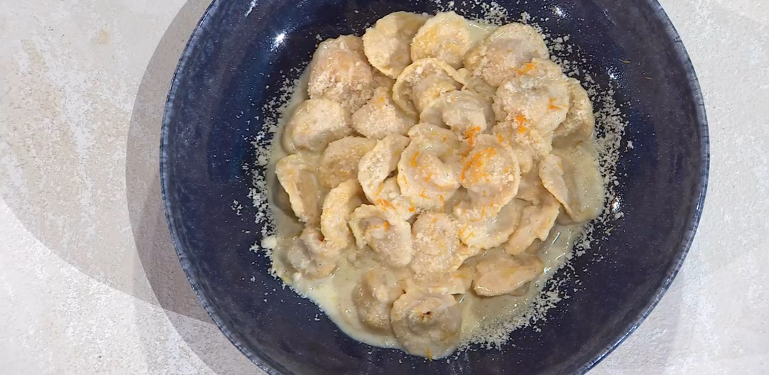 tortelli di gallina agli agrumi di Ivano Ricchebono