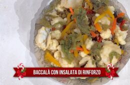 baccalà con insalata di rinforzo di Mauro e Mattia Improta