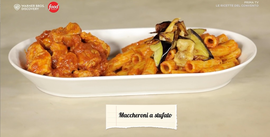 Le ricette del convento  Ricetta maccheroni a stufato