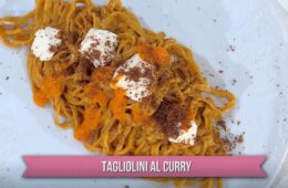 tagliolini al curry di Ivano Ricchebono