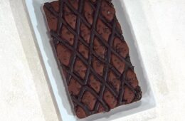 torta trapunta al cacao di Natalia Cattelani