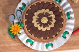 crostata fiorita di Natalia Cattelani