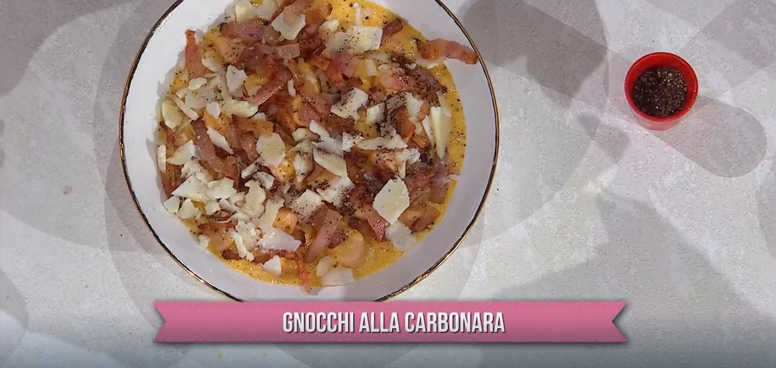 gnocchi alla carbonara di gemelli Billi