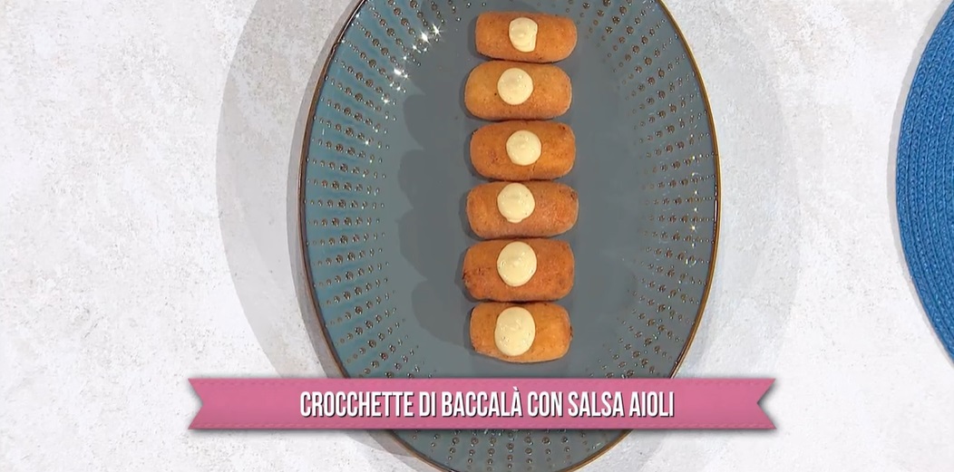 crocchette di baccalà con salsa aioli di Carlotta Delicato