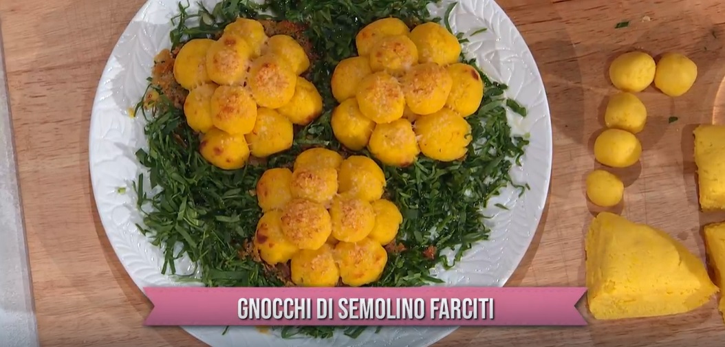 gnocchi di semolino farciti di Barbara De Nigris