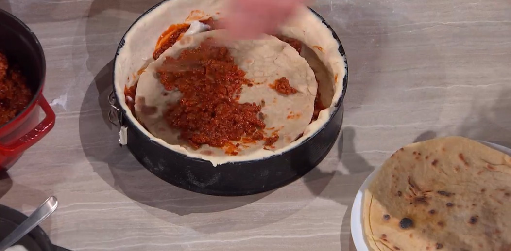 É sempre mezzogiorno Ricetta pizza lasagna di Fulvio Marino