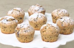 muffin mandorle e cioccolato