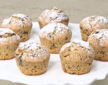 muffin mandorle e cioccolato