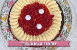 torta golosa alle fragole di Sal De Riso