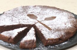torta cioccolato e nocciole