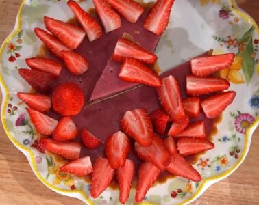 torta cioccolato e fragole di Chloe Facchini
