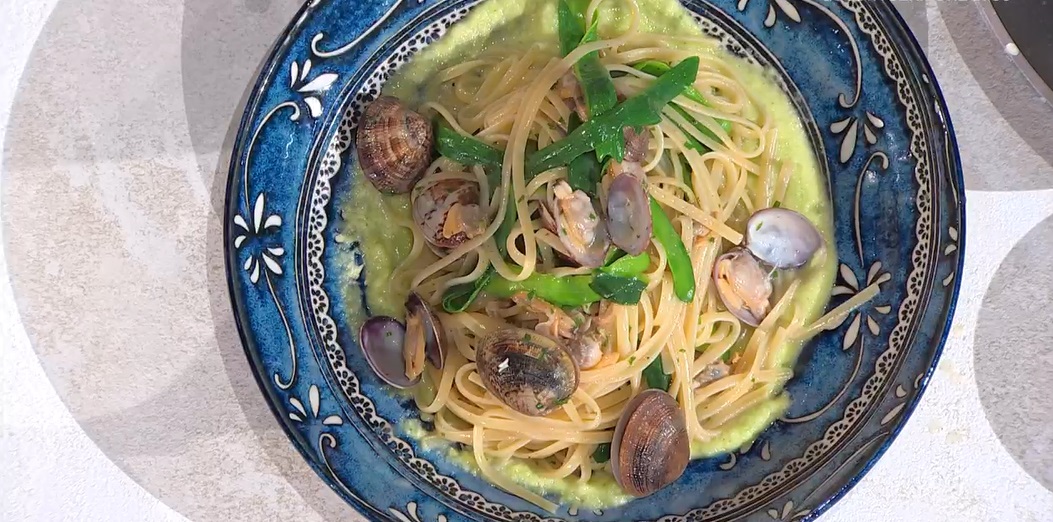 linguine zucchine e vongole di Antonella Ricci