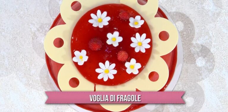 torta voglia di fragole di Sal De Riso