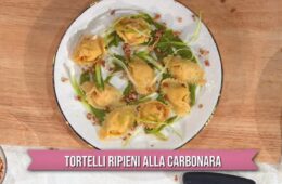 tortelli ripieni alla carbonara di Fabio Potenzano