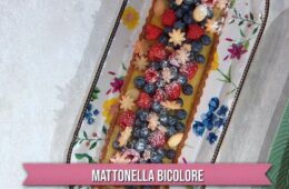 mattonella bicolore di Natalia Cattelani