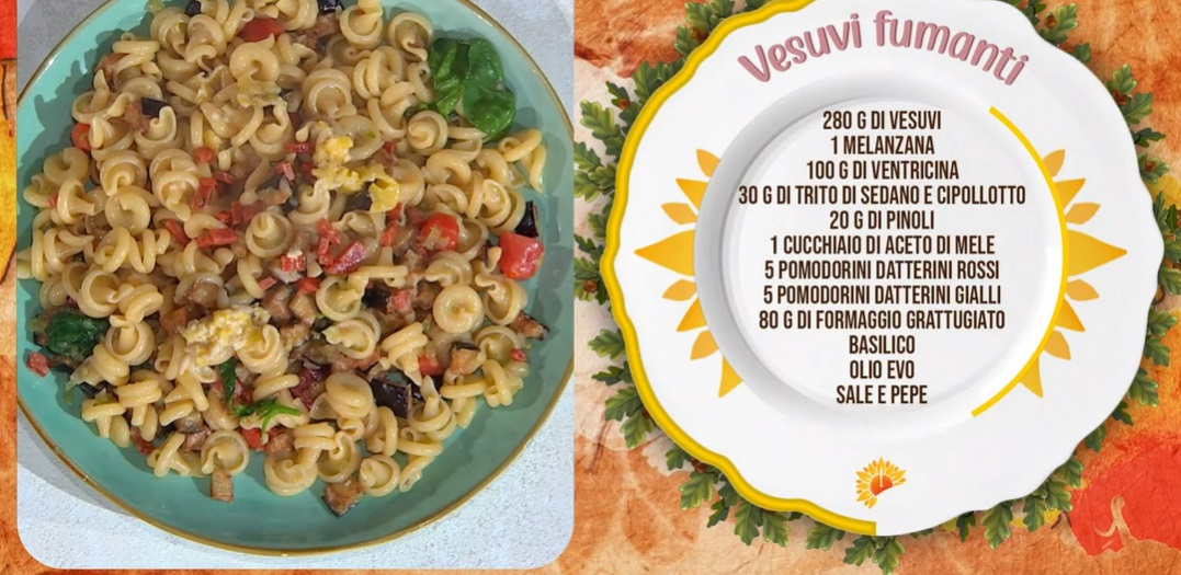 pasta vesuvi fumanti di Antonella Ricci