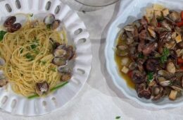spaghetti alle vongole e sautè di Mauro e Mattia Improta