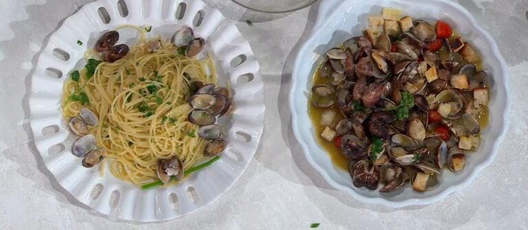 spaghetti alle vongole e sautè di Mauro e Mattia Improta