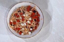 trofie con melanzane e ricotta infornata di Antonio Paolino