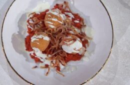uova all'amatriciana di Carlotta Delicato