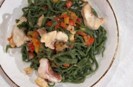 tagliolini verdi con scorfano di Ivano Ricchebono