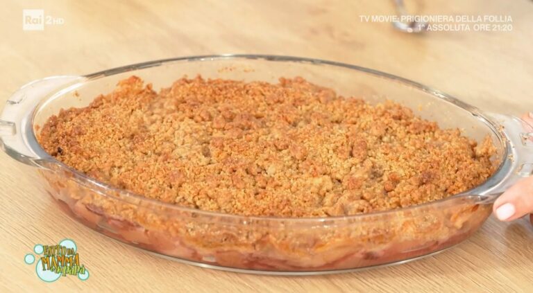 crumble di mele e ciliegie di Anna Moroni