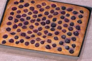 focaccia all'uva di Fulvio Marino