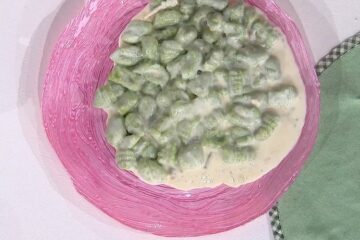 gnocchi verdi al gorgonzola