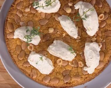 torta sbrisolona al gianduia di gemelli Billi