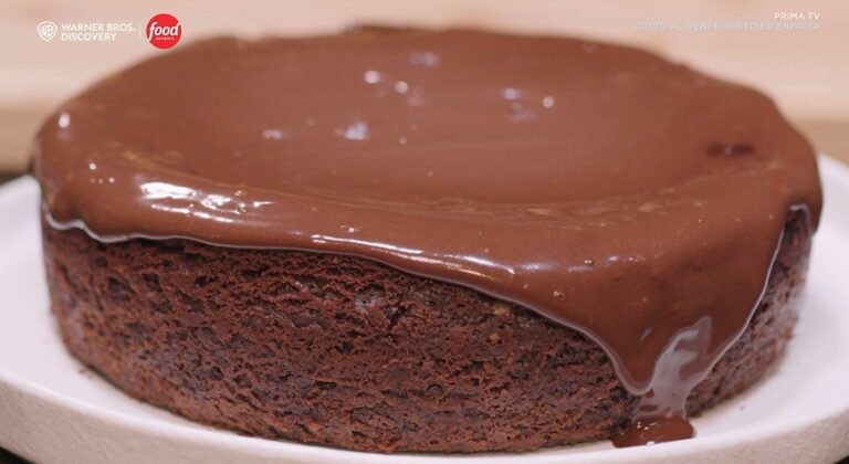 Torta al cioccolato con ganache