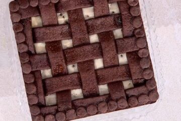 crostata al cacao con ricotta di Natalia Cattelani