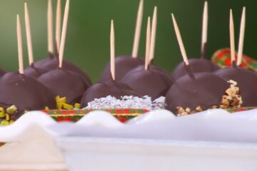 polpette di pandoro e cioccolato di Roberta Lamberti