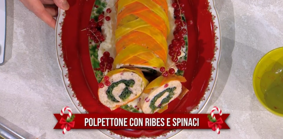 polpettone con ribes e spinaci di Antonio Paolino