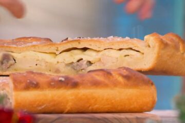 scaccia siciliana al cavolfiore di Fulvio Marino