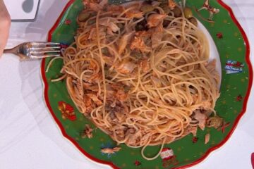 spaghetti delle Vigilia di Antonella