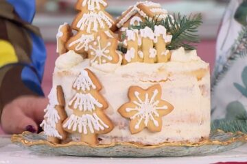 torta bianco Natale di Natalia Cattelani