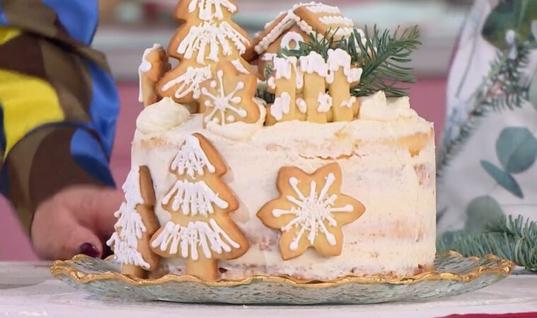 torta bianco Natale di Natalia Cattelani