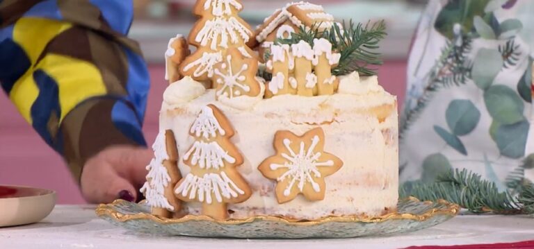 torta bianco Natale di Natalia Cattelani