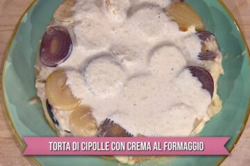 torta di cipolle con crema al formaggio di Daniele Persegani